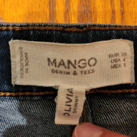 Mango MNG Denim & Tees Olivia Skinny Jeans - Picture 3 of 11